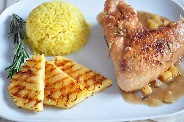 Post image for Turkey in pineapple and Madeira sauce
