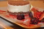 Cheesecake cu fructe în sos de Cassis