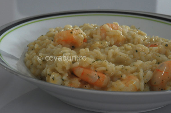 Risotto cu creveţi