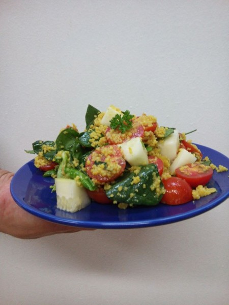 salata cu cuscus