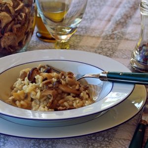 Risotto de post cu ciuperci