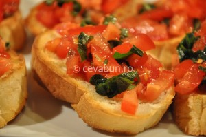 Bruschetta con pomodoro